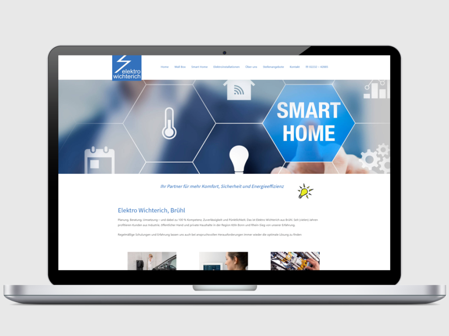 Elektro Wichterich, Brühl   Webseiten Konzept  Homepageerstellung  mit Schwerpunkt Smart Home und Wall Box  Bilderservice     Wall Box Installation