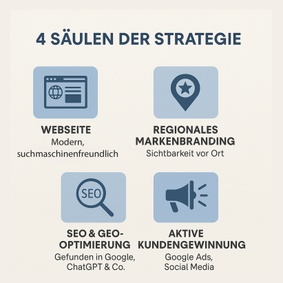 MyCleverWebsite – Ihre Komplettlösung    Sichtbarkeit. Budgetfreundlich. Stressfrei. Profitieren Sie von unserem Rundum-Service:    Homepage erstellen, beste Auffindbarkeit, kontinuierliche Optimierungen und Online-Werbung – alles unterstützt durch modern